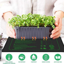 2X 50W Seedling Heat Mat with Thermostat with Temperature Setting From 5 to 42 for Plants Growth,Germination EU Plug