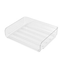 Desk Drawer Organizer Trays, Space Saving Stackable Modular Trays for Office Files and Notebooks