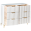 Beliani 6 Drawer Chest WALCOTT White 4