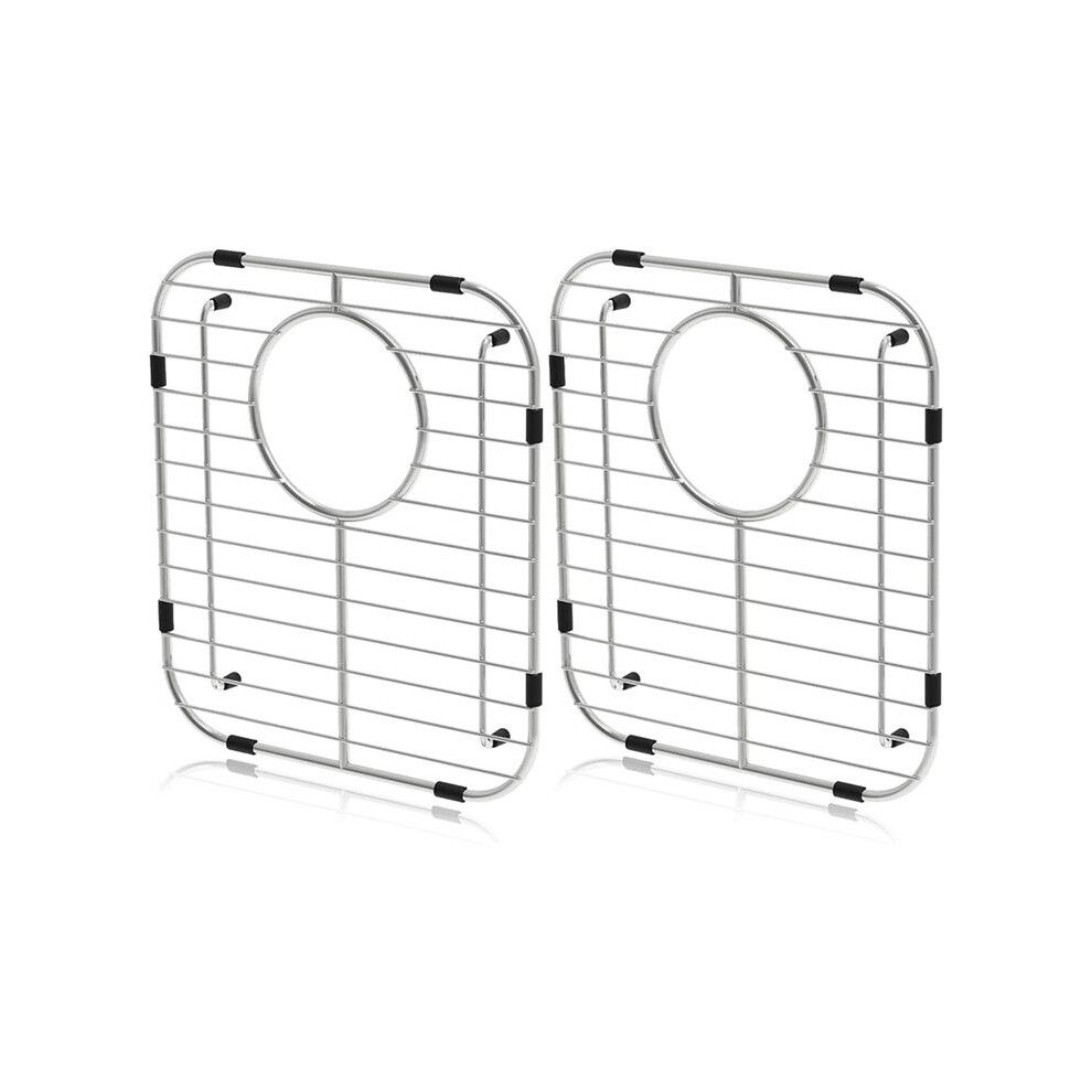 2Pcs Sink Protectors For Kitchen Sink, Universal Double Bowl Sink Bottom Grid 13.2 X 11.6 X 1.25In, Kitchen Sink Grid 4712365902498