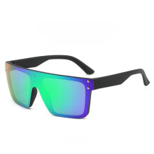 (Green)Stilvolle Herren Vollrahmen Sonnenbrille mit UV-Schutz Outdoor Aktivitäten Partys