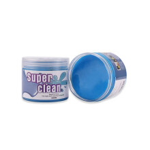 Car Cleaning Gel 2 Cans Reusable Sticky Putty for Dashboard and Vents Deep Crevice Dust Removal