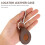 PU Leather Protective Keychain Case for Tracking Device, Scratch‑Resistant and Shock‑Absorbing Design 2