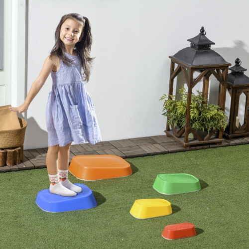 ZONEKIZ Piedras de Equilibrio Multicolor 36 x 27.5 x 31 cm 1