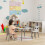 ZONEKIZ Muebles Infantile Bicolor 60 x 60 x 44 cm 2