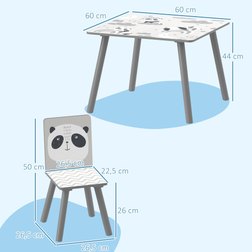 ZONEKIZ Muebles Infantile Bicolor 60 x 60 x 44 cm 2
