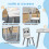 ZONEKIZ Muebles Infantile Bicolor 60 x 60 x 44 cm 5