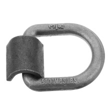 5000 lbs HeavyDuty Forged Steel D Ring Tie Down Anchors WeldOn Secure Mounts for Trailers and Trucks