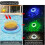 Radiant Solar Pool Lights, Color-Changing Waterproof Floatable Illuminators for Your Oasis 6
