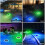 Radiant Solar Pool Lights, Color-Changing Waterproof Floatable Illuminators for Your Oasis 7