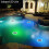 Radiant Solar Pool Lights, Color-Changing Waterproof Floatable Illuminators for Your Oasis 8