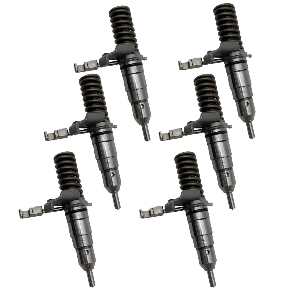 Fuel Injector 1278225 For Caterpillar Cat 613C Tractor 6Pcs, Accurate Fuel Delivery And Smooth Power 9073542160069
