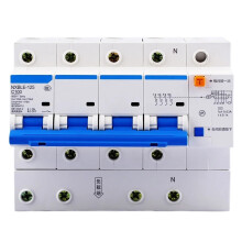 4 Pole 80A RCBO Residual Current Circuit Breaker with Dual Protection and Fast Magnetic Trip