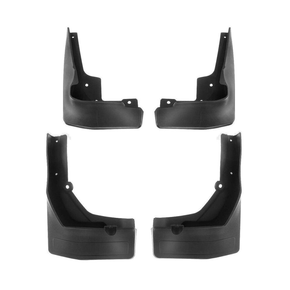 Splash Guards Front And Rear Mud Flaps For Mercedes Glc Glc250 Glc300 Glc350e 2018Â2020 Oem Style Black 9073542159971