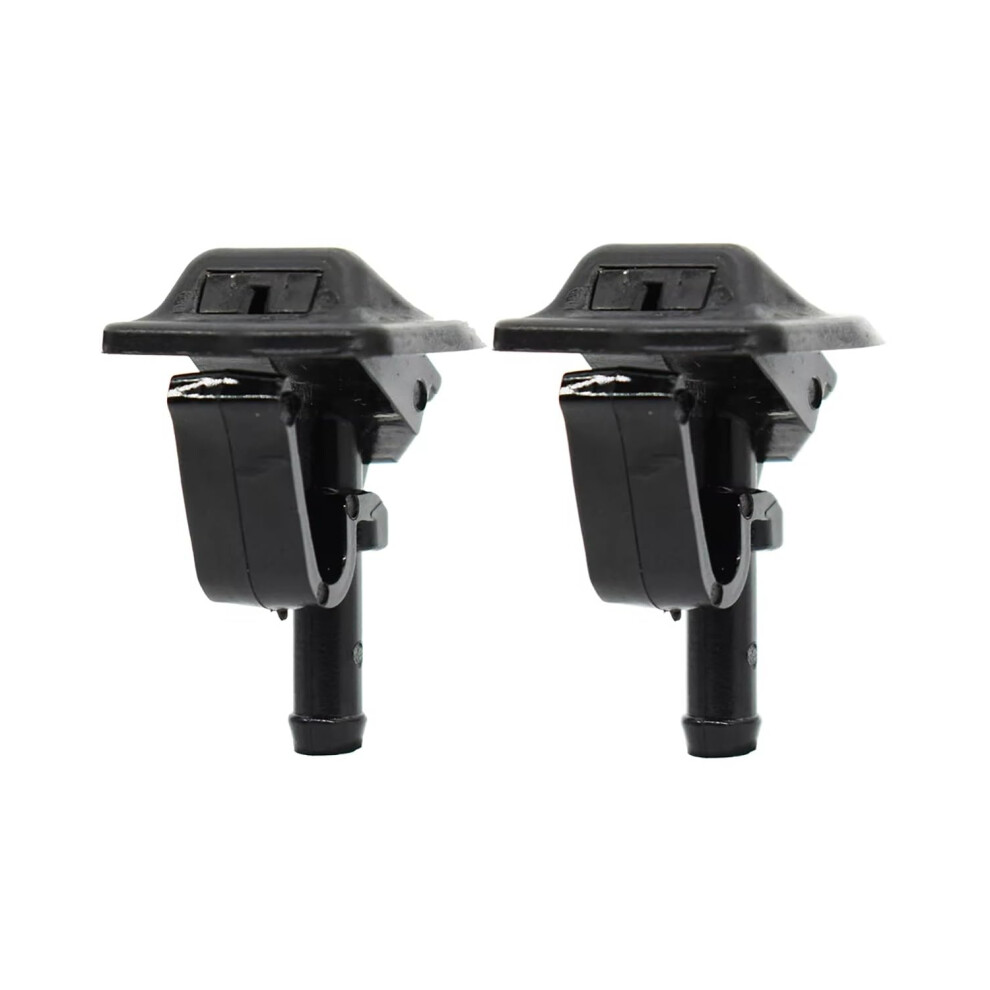 Front Windshield Washer Nozzle Jet Pair For Jeep Wrangler 20072012, Even Spray Coverage, Quick Installation 9073542160014