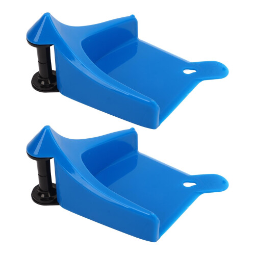 Car Wash Hose Guide Roller 2pcs Blue – AntiSnag Design for Smooth Car Detailing Alignment