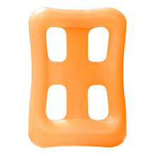 Pool Inflatables Floating Bed Pool Lounger Float Pool-Orange