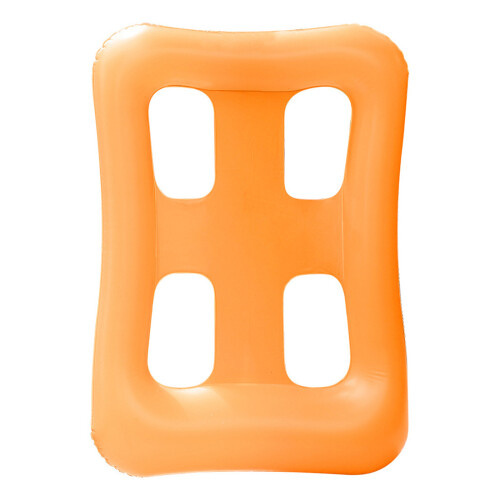 Pool Inflatables Floating Bed Pool Lounger Float Pool-Orange