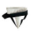Premium Thicken Groin Cup PU Texture for-White womens large 1