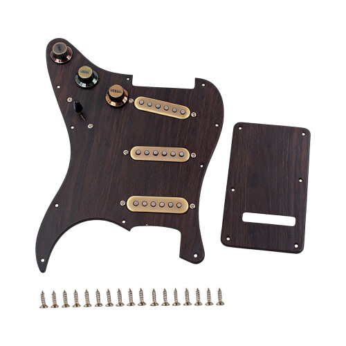 Electric Guitar Pickguard Single Coil Pickup Prewired Scratch