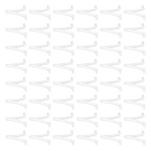 Universal Pool Poles Clip Butterfly Clamp Skimmer Net-48 pieces