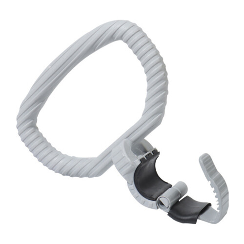Kettlebell Attachments With Quick Releases Clip Reinforced-Gray