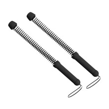 2Pcs Flexible Frühling Arm Stärke Expander Schlacht-Schwarz