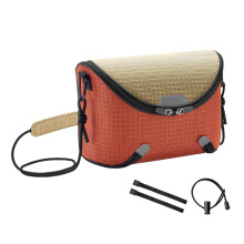 Waterdichte fietsstuurzakjes Front Mount Bag voor Sport-Oranje
