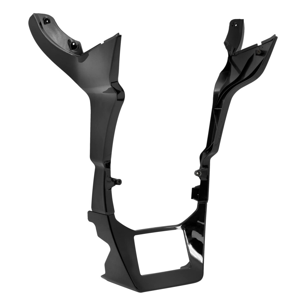 Road Glide Fairing Spoiler Kit Vivid Abs Extended Chin Spoiler For Harley 2017Â2023 Fltrx Fltrxs Black 9351714638500