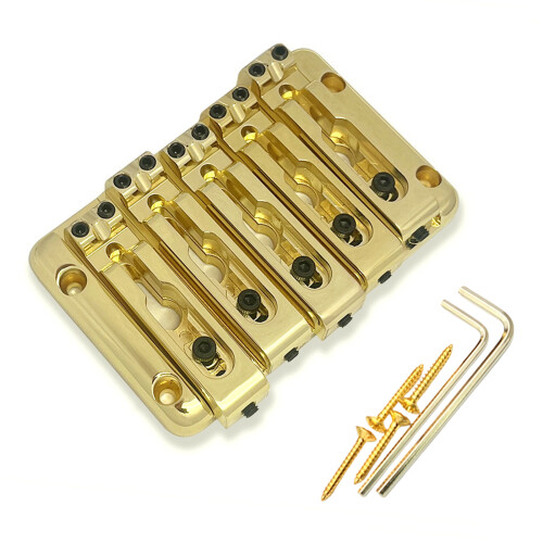 Professional 5 String Bass Bridge Heavy Type 5 String Bass-Gold