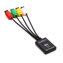 L'Adattatore per Controller di Gioco Wireless per Console 64 N64 Supporta Fino un Quattro Controller di Gioco Wireless