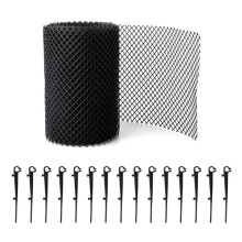 Mesh-Dachrinnenschutz, Laubschutzmatte, Dachrinnenblock, Laub Verhindert Verstopfung, Gartenschutznetz