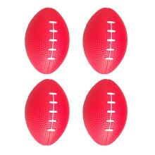 Ballon de Football souple multicolore en PU, entraîneur de-Rouge