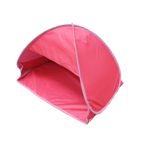 Ventilated Polyester Head Shelter Tent Ensures Privacy And-Red