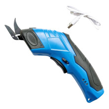 Cordless Electric Scissors Rechargeable Fabric Cutter for Sewing Leather DIY Crafts Fast Clean Cuts