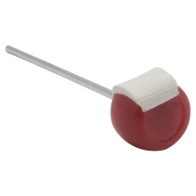 Batteur à pédale de tambour réglable avec fonction de-Rouge