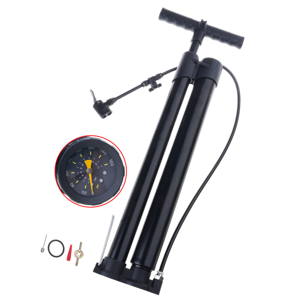 Floor Bicycles Tire Pump High Pressure Hand Air-Black Blade 7709000736478