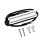 Micros Humbucker à Double Rail pour-piste blanche et noire 1