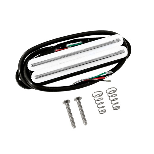 Universal Electric Guitar Rail Pickup Single-white white track