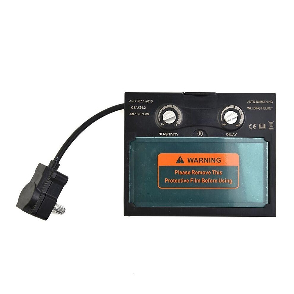 Solar Powered Auto Darkening Welding Helmet With Adjustable Shade Din4din16 For Mig Tig Arc 9771547014287
