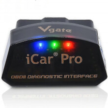 Lecteur de codes défauts OBD2 Vgate iCar Pro Bluetooth 4.0 (BLE) - Scanner de codes OBDII - Voyant moteur