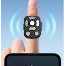 J6PRO Multifunktions-Bluetooth-Ringfernbedienung: Selfie-Auslöser, TikTok-/Instagram-Like, Videosteuerung. Kompatibel mit iPhone und Androi