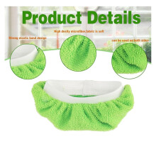 Steam Mop Pads, Reusable Steam Cloth Accessories, Washable Steam Cleaner Pads for Handheld Steam Cleaner Gray