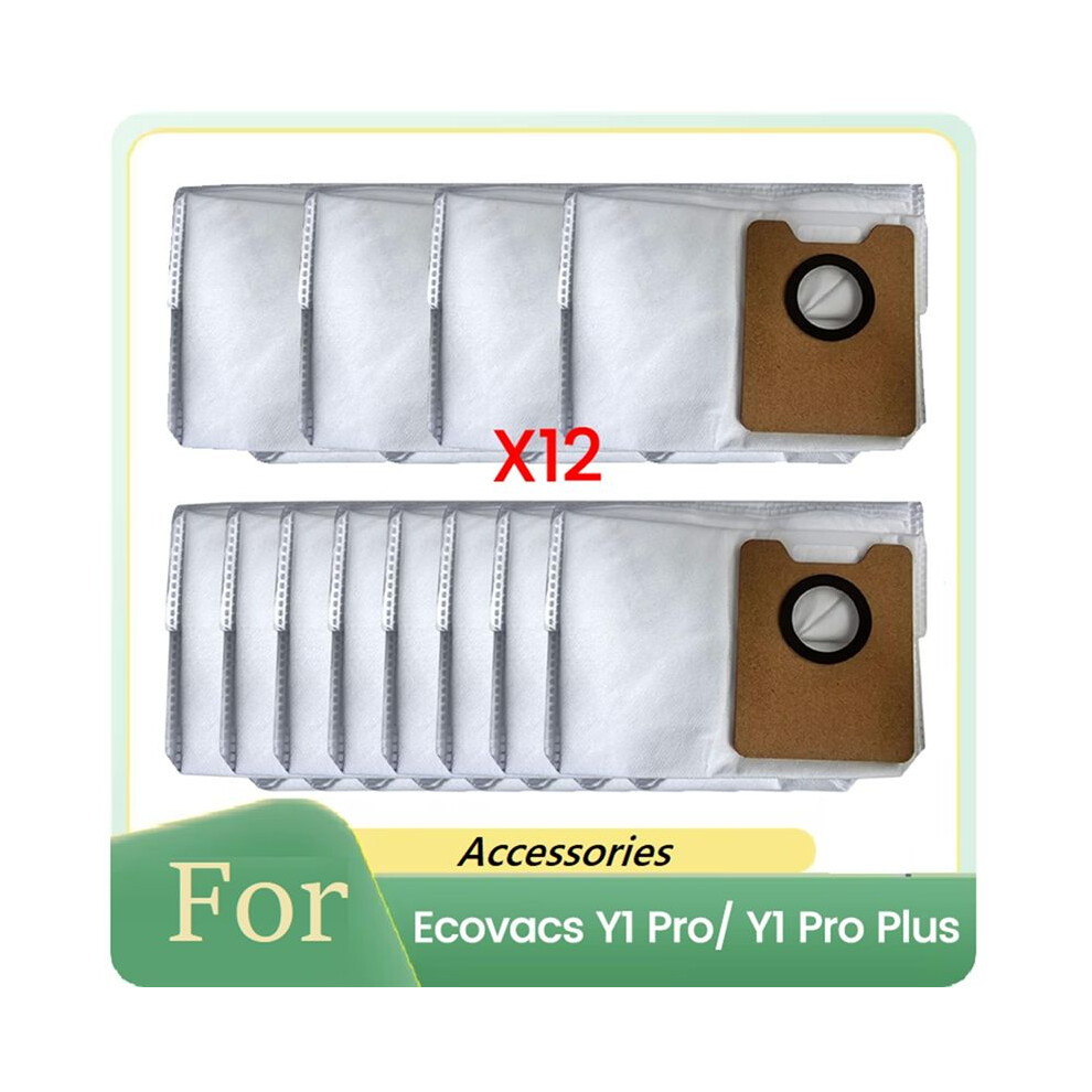 Dust Bags For Y1 Pro/ Y1 Pro Vacuum Cleaner Parts Replacement Non-Woven Dust Bag Garbage Bag 12Pcs 4713196161528