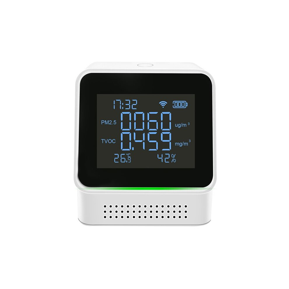 Tauoh Tuya Air Quality Monitor Portable Air Quality Tester For Co2 Temperature Humidity Multi-Function Detector