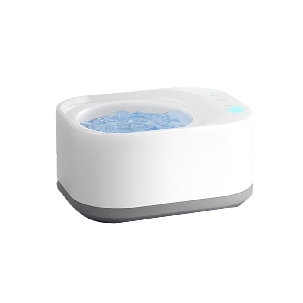 Tauoh 48Khz Ultrasonic Cleaning Machine Braces Retainer Denture Cleaner Tooth Cleaning Artifact Portable