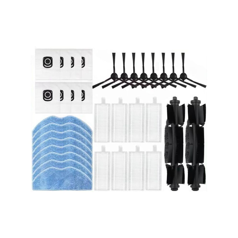 34Pcs For Rowenta X-Plorer Serie 75S Rr8577wh 75S+ Rg8597w Spare Parts Vacuum Brush Filter Mop Cloth Dust Bag 6031031945996