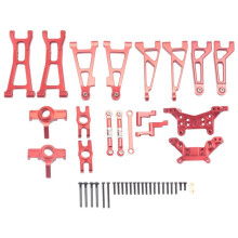 Juego de Bloques de DireccióN de Brazo de SuspensióN de Metal para HBX 16889 16889A 16890 16890A SG1601 SG1602 1/16 RC Car Upgrades Kit de Piezas,1