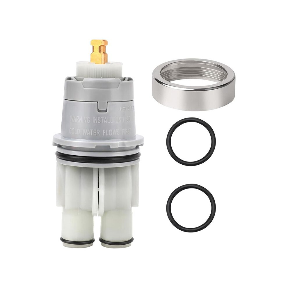 Rp46074 Shower Valve Cartridge For Delta 13/14 Series Shower And Tub Faucets Single-Handle With Rp22734 Bonnet Nut Tauoh