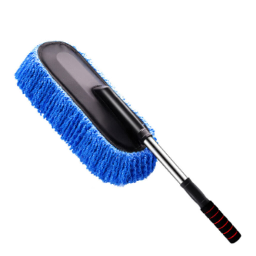Telescopic Chenille Car Wash Mop And Duster Brush With Stainless Handle, Scratch And Washable Cover 9771547014638